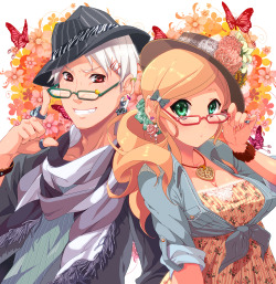 Prussia and Hungary looking pretty Hipster ~