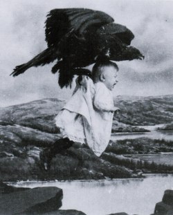 luzfosca:  Jinnie Frazier is kidnapped in [spoiler!] Rescued from an Eagle’s Nest (1908, dir. Edwin S. Porter) (via) Thanks to oldhollywood 