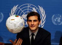 lamadridista:  Iker named ONU ambassador  Iker with the heart of gold suits the job perfectly. 