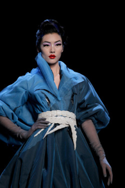Liu Wen at the Christian Dior Spring 2011