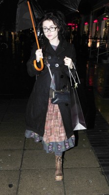 Suicideblonde:  Helena Bonham Carter Out In London, Jan 24Th 