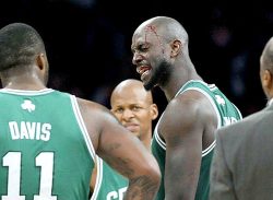 Lakers vs Celtics is always a battle that gets the best of most but not KG.