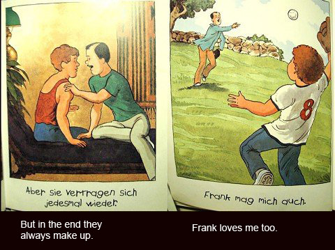 Libro infantil didáctico alemán que explica la Homosexualidad: