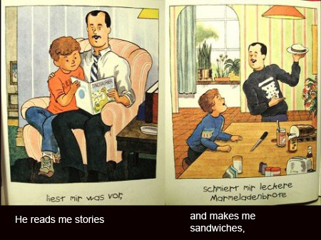 Libro infantil didáctico alemán que explica la Homosexualidad: