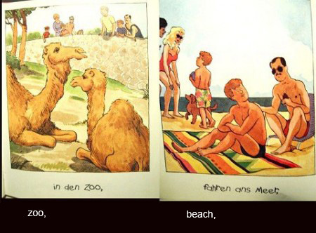 XXX Libro infantil didáctico alemán que explica photo