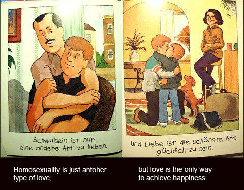 Sex Children's Book Explaining Homosexuality pictures
