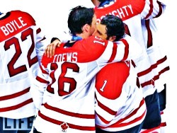 hockeycrazed3:  when arch rivals become teammates already put this up, but i love it so much i had to put it up again 