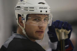 fuckyeahlukeschenn:  LUKE SCHENN: NAMED AN ALTERNATE CAPTAIN. Luke Schenn has talked about stepping up to replace Tomas Kaberle, and in a way, he already has, wearing the “A” as alternate captain for the first time as a Toronto Maple Leaf. The pre-game