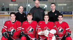 oh yahh. QMJHL boyss from Team Canada L-R
