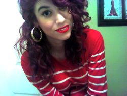 GPOYW: I look like Waldo &amp; I like red lipstick edition.