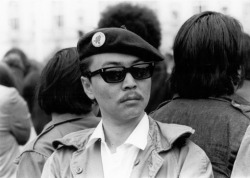 colormysoul:  &ldquo;We didn’t lose in the 60’s … we just didn’t finish the job&rdquo; - Richard Aoki.  Not all of the Panther’s were black. He’s a forgotten part of the movement. Not just the Black Panther Movement but the civil rights movement. 