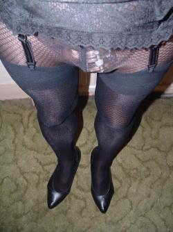 Fuckyeahchastity:  You Can Wear Your Work Clothes Over Your Sissy Clothes. I Might