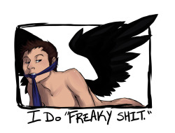 HIGH RESOLUTION version of &ldquo;I do freaky shit&rdquo; for the few people who wanted to print this out.   AS LONG AS YOU DO NOT TRY AND SELL THIS, OR PASS IT OFF AS YOUR OWN, I have no problem if you want to print it out and stick it somewhere. :3