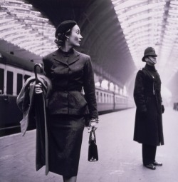 colonycallahan:  London, Victoria Station, 1951 