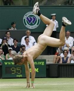 naked in wimbledon