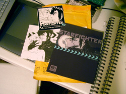 Sho-Art:  My Copy Of Starfighter Came In! Oh God, It’s So Gorgeous! And Those Illustrations