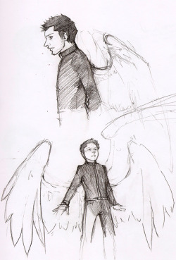 Somehow I forgot I drew this&hellip;or, more likely, I drew it and decided it was not worth scanning. &gt;&gt;;  WELL I&rsquo;M FEELING UNQUALITY NOW, SO I&rsquo;M LOWERING THE BAR. Moar Priest!Cas.