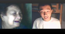 fuckitjohnny:  Webcamming with grandma from Vietnam &lt;3 I miss you !  aww! &lt;3