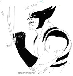And Wolverine, from pchat! I&rsquo;m going to go pass out now, brb♥