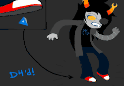 jamiroquaialien:  just stood on my first d4it’s okay vriska now I understand why you’re a huge bitch all the timefucking oww 