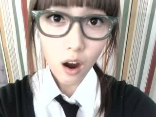 Jessica wearing glasses