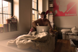 alexanderguerra:  Brooklyn Bunny - April 2011 *Goldycox’s Apartment  