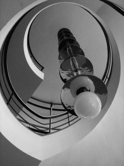 De La Warr Pavilion stairwell, Bexhill, East Sussex designed by Erich Mendelsohn &amp; Serge Chermayeff, 1934;via: Brian Hession