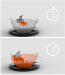 oliphillips:  Sharky Tea Infuser Designed by Pablo Matteoda 