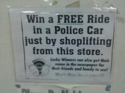 Shoplifting!