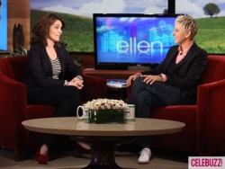  Ellen: Do you know the sex of the child? Tina: We decided we are going to wait. We’re going to find out…never. Ellen: Ok. Tina: Not even after it’s born. Ellen: Not even after it’s born? Tina: I’m just going to see what it chooses to wear to