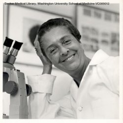 Rita Levi-Montalcini (Torino, 22 aprile 1909) è una scienziata e senatrice italiana. Negli anni Cinquanta le sue ricerche la portarono alla scoperta e all'identificazione del fattore di accrescimento della fibra nervosa o NGF, scoperta per