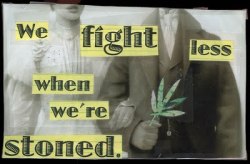 Who Can Really Say They Can Be Bothered Fighting Let Alone Much Else While Stoned?