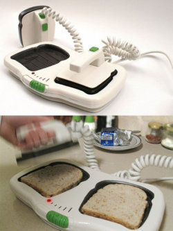 super-who-locked-in:  apiratenhisprincess:  4ngelo:  theodorepython:  miami-tea:   The Defibrillator Toaster My mom would be so annoyed… every morning I would run into the kitchen screaming “WE’RE LOSING THEM!!! BEEP BEEP BEEPBEEPBEEP!” “DON’T