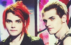  Interviewer: You guys [Gerard and Mikey]