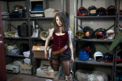 mr-craig:  mr-craig: EPIC paintball sequel. EPIC Josh Holloway. EPIC tiny outfit on me. ~ Alison Brie  I just watched this week’s Community. Alison Brie was not kidding…