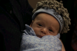 -phalanges:  seeley—booth:  fashionbones:  extremeeggplantnipples:  itsboothy:  Michael Staccato Vincent Hodgins  jrksjrkdjfgkgfdjfgkfgd MY GRANDCHILD IS SO BEAUTIFUL ALSO I AM SO HAPPY THEY HAD A BOY BECAUSE I LOVE BOYS  is his eyes blue? or i’m
