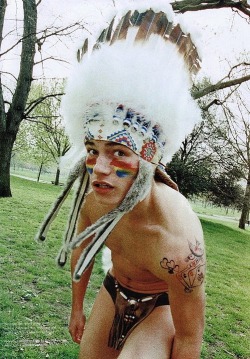 A very Native American boy….