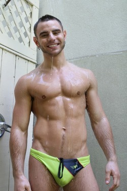 A smile and a Speedo….