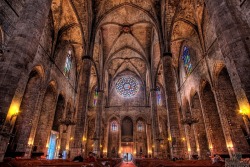 loftylovin:  Amazing church ~ Catedral de la Santa Cruz y Santa Eulalia, also known as Barcelona Cathedral, is the Gothic cathedral and seat of the Archbishop of Barcelona, Spain. 