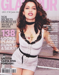 Laetitia Casta - Glamour magazine.   Diva forever. ♥