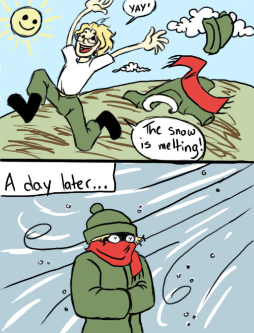 mapleburgers:  This happens to me EVERY spring.  this happens to me a lot…….stupid texas weather DX