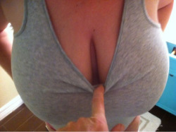 myhotwife:  Her boobs look huge today (@boobnews)   her boobs are huge love it
