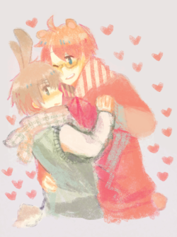 moedere:  kemonomimi bear us and rabbit uk for chim and hika ♥ 