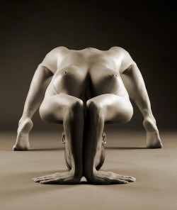 naked-yoga-practice:  Focus and staying present will take your naked practice to new levels. 