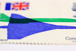 robhelsby:  Concorde stamps by David Gentleman.