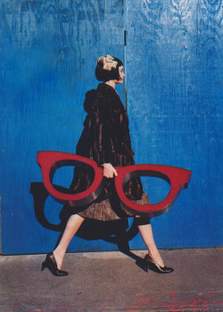Gemma Ward by Tim Walker in Vogue USA
