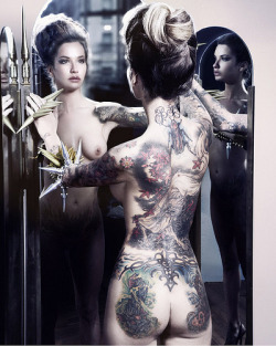 inkeddolls:  Bored this Way (by Curtis Eberhardt)