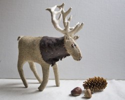 jorpins:  Elk by fogandswell on Etsy. 