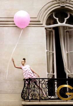 Natalia Vodianova by Patrick Demarchelier in Vogue USA