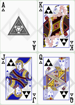 koldunkisloty:  Zelda Poker Cards: Ace, King,